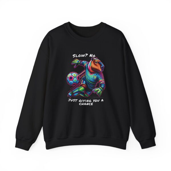 Unisex Heavy Blend™ Crewneck Sweatshirt with Cute Capybara Design – Embrace Comfort Every Day