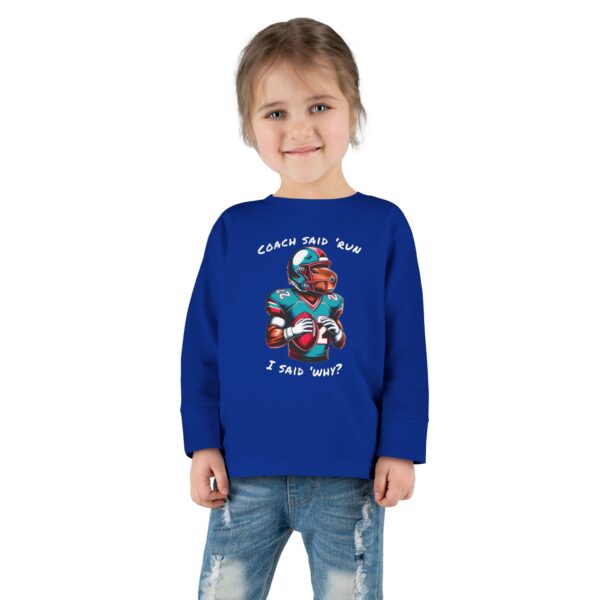 Toddler Long Sleeve Tee with Adorable Capybara Design – Soft, Warm, and Fun for Everyday Wear