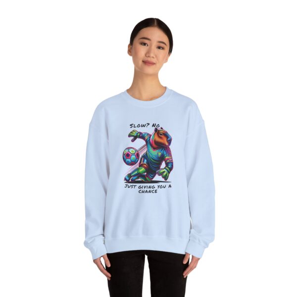 Unisex Heavy Blend™ Crewneck Sweatshirt with Cute Capybara Design – Embrace Comfort Every Day