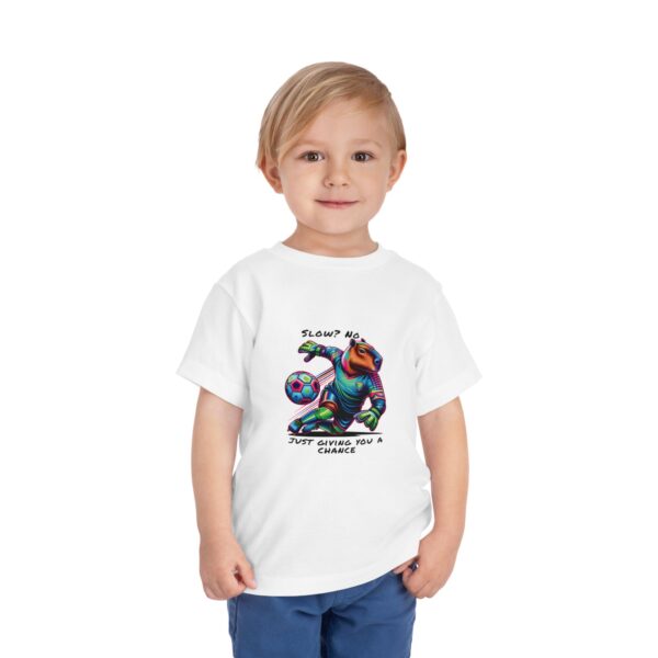 Toddler Short Sleeve Tee with Adorable Capybara Design – Soft, Fun, and Perfect for Everyday Play