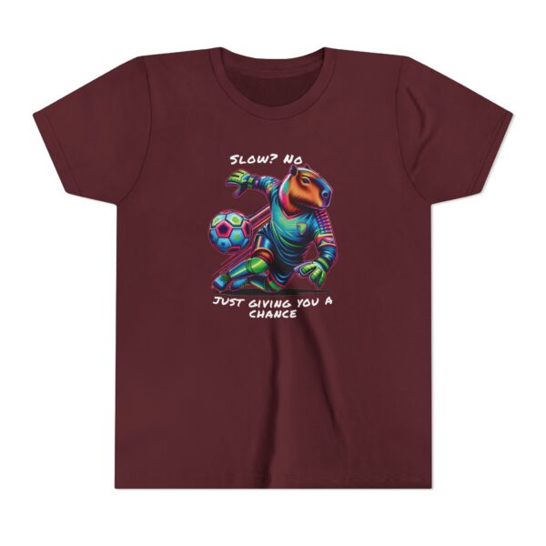 Youth Short Sleeve Tee with Cute Capybara Design – Soft, Fun, and Perfect for Everyday Wear