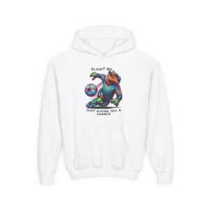 Youth Heavy Blend Hooded Sweatshirt with Cute Capybara Design – Warm, Cozy, and Perfect for Kids