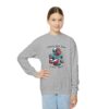 Youth Crewneck Sweatshirt with Adorable Capybara Design – Cozy and Fun for Everyday Wear
