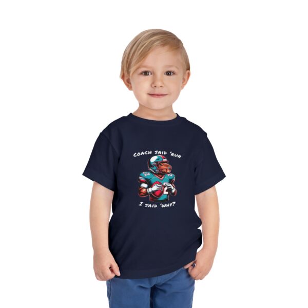 Toddler Short Sleeve Tee with Adorable Capybara Design – Soft, Fun, and Perfect for Everyday Play