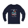Unisex Jersey Long Sleeve Tee with Unique Capybara Design – Comfortable and Stylish Top
