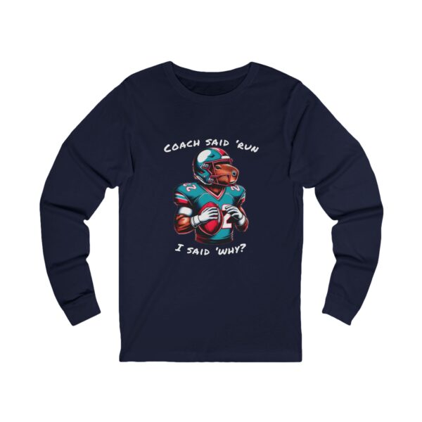 Unisex Jersey Long Sleeve Tee with Unique Capybara Design – Comfortable and Stylish Top
