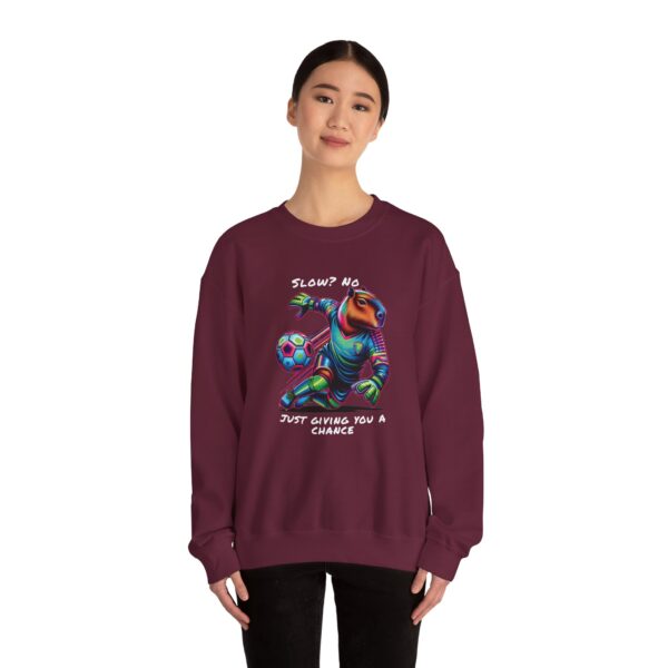 Unisex Heavy Blend™ Crewneck Sweatshirt with Cute Capybara Design – Embrace Comfort Every Day