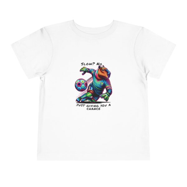 Toddler Short Sleeve Tee with Adorable Capybara Design – Soft, Fun, and Perfect for Everyday Play