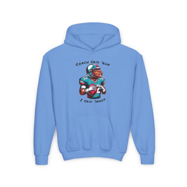 Youth Heavy Blend Hooded Sweatshirt with Cute Capybara Design – Warm, Cozy, and Perfect for Kids
