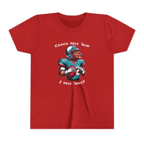 Youth Short Sleeve Tee with Cute Capybara Design – Soft, Fun, and Perfect for Everyday Wear