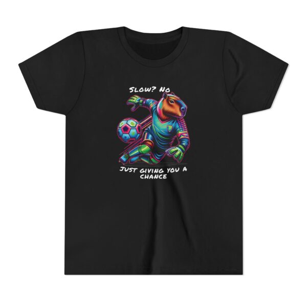 Youth Short Sleeve Tee with Cute Capybara Design – Soft, Fun, and Perfect for Everyday Wear