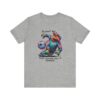 Unisex Jersey Short Sleeve Tee with Adorable Capybara Design – Soft and Stylish T-Shirt