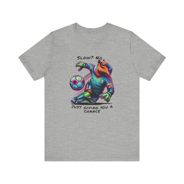 Unisex Jersey Short Sleeve Tee with Adorable Capybara Design – Soft and Stylish T-Shirt