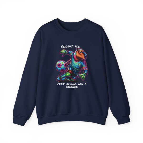 Unisex Heavy Blend™ Crewneck Sweatshirt with Cute Capybara Design – Embrace Comfort Every Day