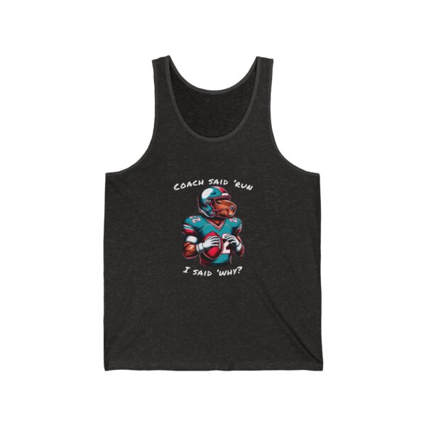 Unisex Jersey Tank Top with Cute Capybara Design – Perfect for Summer Style