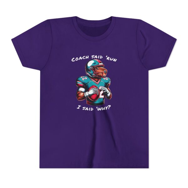 Youth Short Sleeve Tee with Cute Capybara Design – Soft, Fun, and Perfect for Everyday Wear