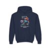 Youth Heavy Blend Hooded Sweatshirt with Cute Capybara Design – Warm, Cozy, and Perfect for Kids