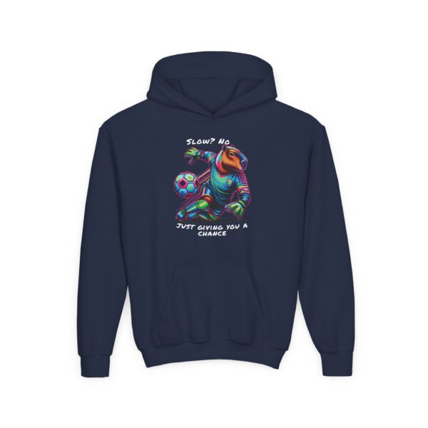 Youth Heavy Blend Hooded Sweatshirt with Cute Capybara Design – Warm, Cozy, and Perfect for Kids