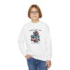 Youth Crewneck Sweatshirt with Adorable Capybara Design – Cozy and Fun for Everyday Wear