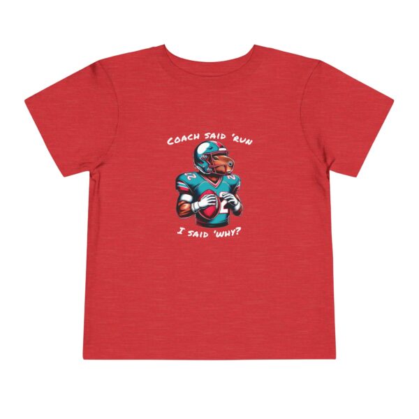 Toddler Short Sleeve Tee with Adorable Capybara Design – Soft, Fun, and Perfect for Everyday Play