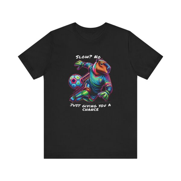 Unisex Jersey Short Sleeve Tee with Adorable Capybara Design – Soft and Stylish T-Shirt