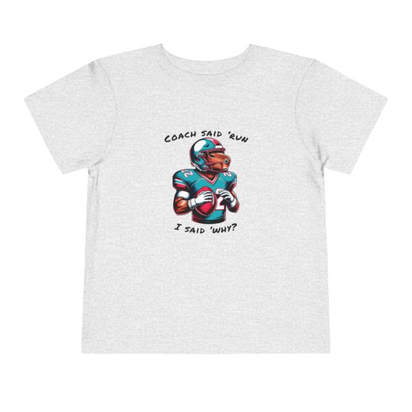 Toddler Short Sleeve Tee with Adorable Capybara Design – Soft, Fun, and Perfect for Everyday Play