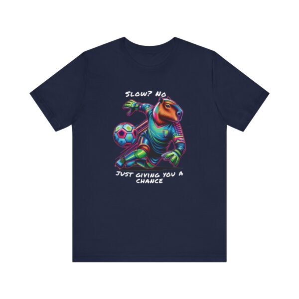 Unisex Jersey Short Sleeve Tee with Adorable Capybara Design – Soft and Stylish T-Shirt