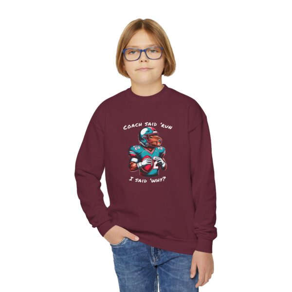 Youth Crewneck Sweatshirt with Adorable Capybara Design – Cozy and Fun for Everyday Wear