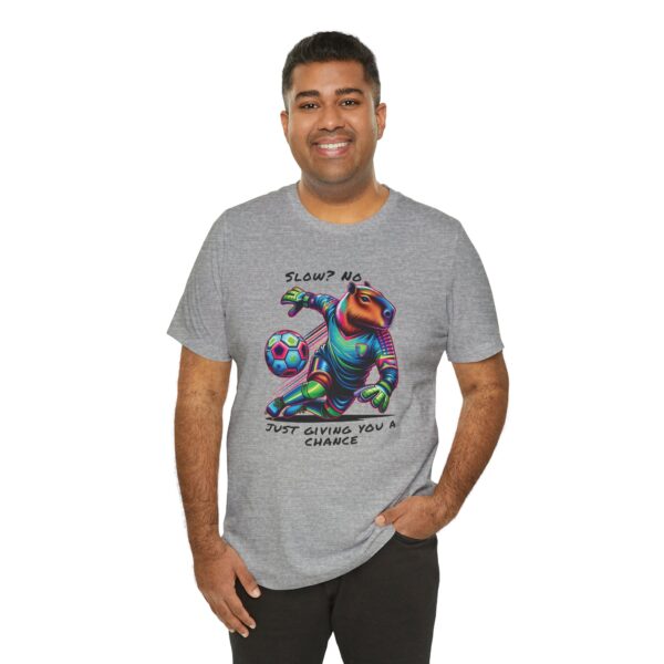 Unisex Jersey Short Sleeve Tee with Adorable Capybara Design – Soft and Stylish T-Shirt