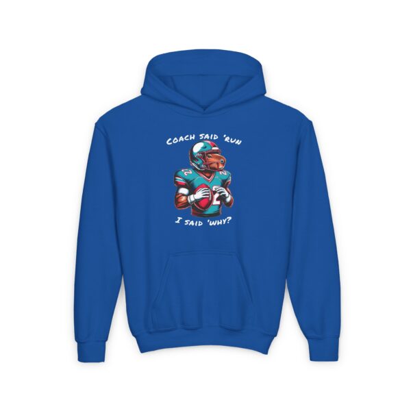 Youth Heavy Blend Hooded Sweatshirt with Cute Capybara Design – Warm, Cozy, and Perfect for Kids