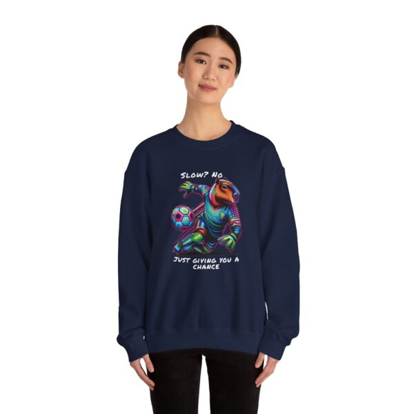 Unisex Heavy Blend™ Crewneck Sweatshirt with Cute Capybara Design – Embrace Comfort Every Day