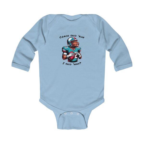 Infant Long Sleeve Bodysuit with Cute Capybara Design – Soft, Cozy, and Perfect for Baby's Everyday Comfort