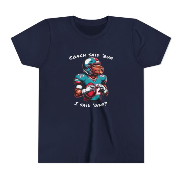 Youth Short Sleeve Tee with Cute Capybara Design – Soft, Fun, and Perfect for Everyday Wear