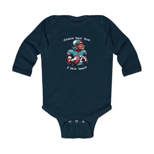 Infant Long Sleeve Bodysuit with Cute Capybara Design – Soft, Cozy, and Perfect for Baby's Everyday Comfort