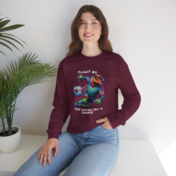 Unisex Heavy Blend™ Crewneck Sweatshirt with Cute Capybara Design – Embrace Comfort Every Day