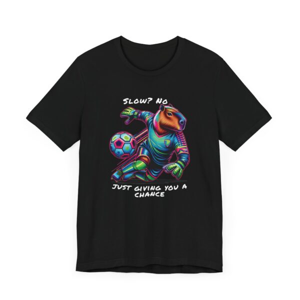 Unisex Jersey Short Sleeve Tee with Adorable Capybara Design – Soft and Stylish T-Shirt