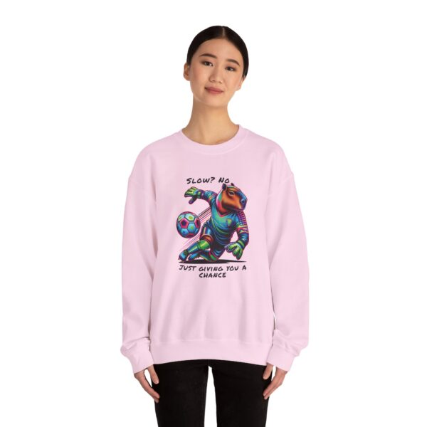Unisex Heavy Blend™ Crewneck Sweatshirt with Cute Capybara Design – Embrace Comfort Every Day