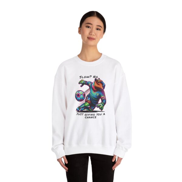 Unisex Heavy Blend™ Crewneck Sweatshirt with Cute Capybara Design – Embrace Comfort Every Day