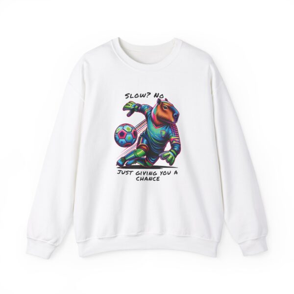 Unisex Heavy Blend™ Crewneck Sweatshirt with Cute Capybara Design – Embrace Comfort Every Day