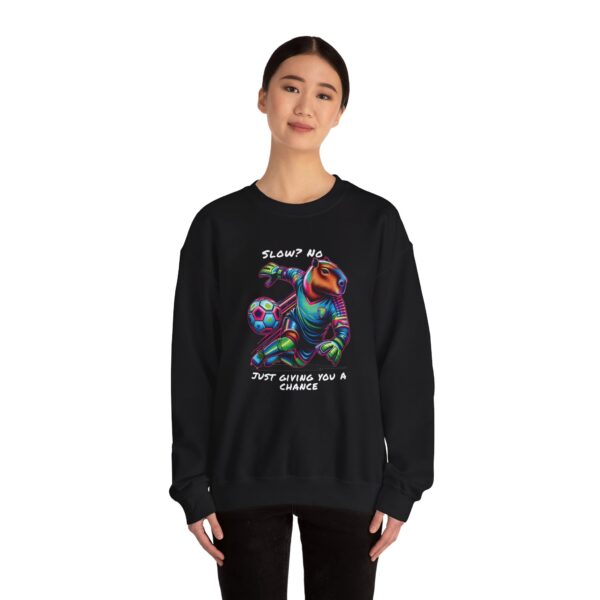 Unisex Heavy Blend™ Crewneck Sweatshirt with Cute Capybara Design – Embrace Comfort Every Day