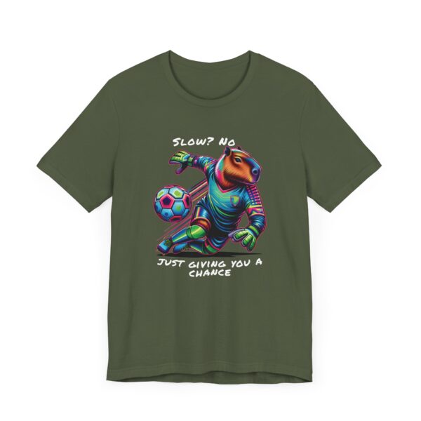 Unisex Jersey Short Sleeve Tee with Adorable Capybara Design – Soft and Stylish T-Shirt