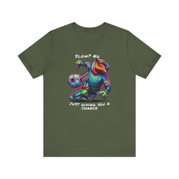 Unisex Jersey Short Sleeve Tee with Adorable Capybara Design – Soft and Stylish T-Shirt