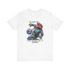 Unisex Jersey Short Sleeve Tee with Adorable Capybara Design – Soft and Stylish T-Shirt