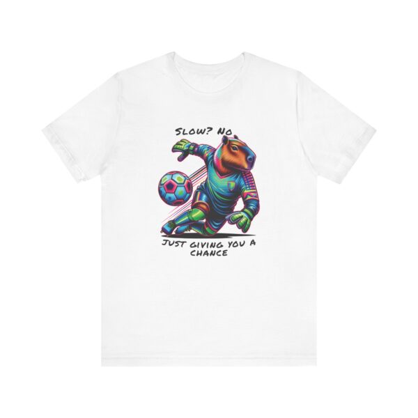 Unisex Jersey Short Sleeve Tee with Adorable Capybara Design – Soft and Stylish T-Shirt