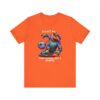 Unisex Jersey Short Sleeve Tee with Adorable Capybara Design – Soft and Stylish T-Shirt