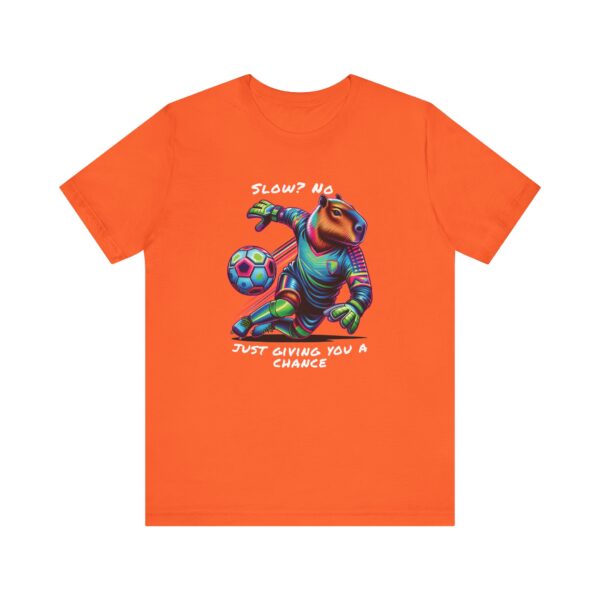 Unisex Jersey Short Sleeve Tee with Adorable Capybara Design – Soft and Stylish T-Shirt