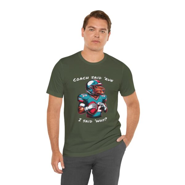 Unisex Jersey Short Sleeve Tee with Adorable Capybara Design – Soft and Stylish T-Shirt