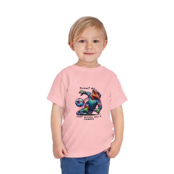 Toddler Short Sleeve Tee with Adorable Capybara Design – Soft, Fun, and Perfect for Everyday Play