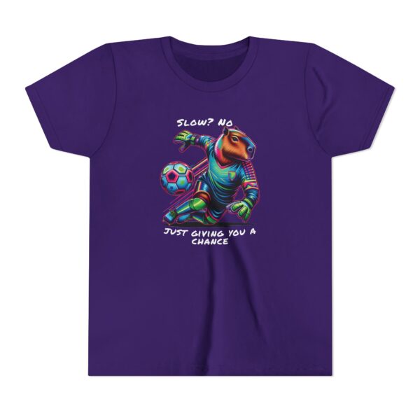 Youth Short Sleeve Tee with Cute Capybara Design – Soft, Fun, and Perfect for Everyday Wear