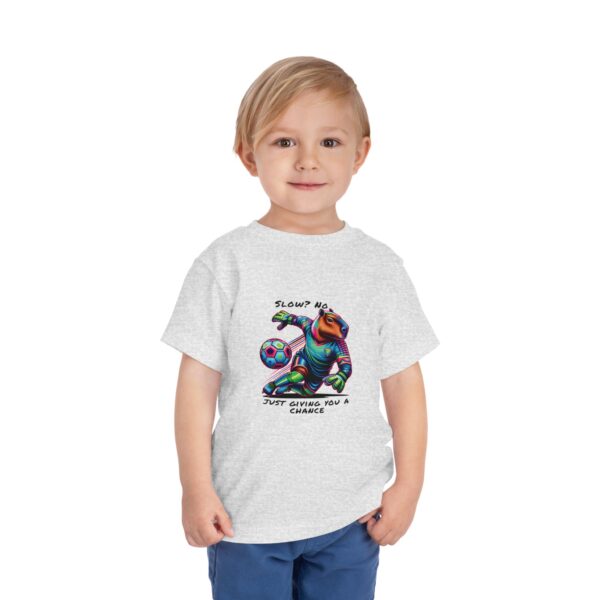 Toddler Short Sleeve Tee with Adorable Capybara Design – Soft, Fun, and Perfect for Everyday Play
